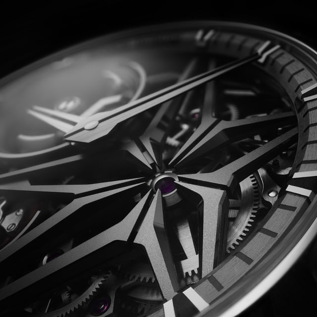 Roger Dubuis tourbillon detail