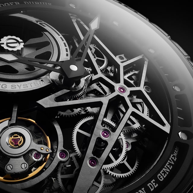 Roger Dubuis Excalibur Spider Pirelli RDDBEX0826 Star Detail