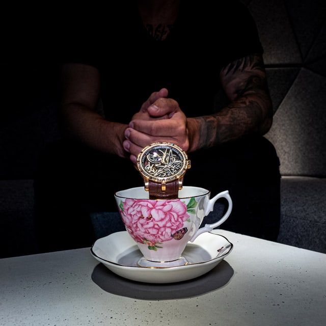 Roger Dubuis Breaking the codes in london grid image