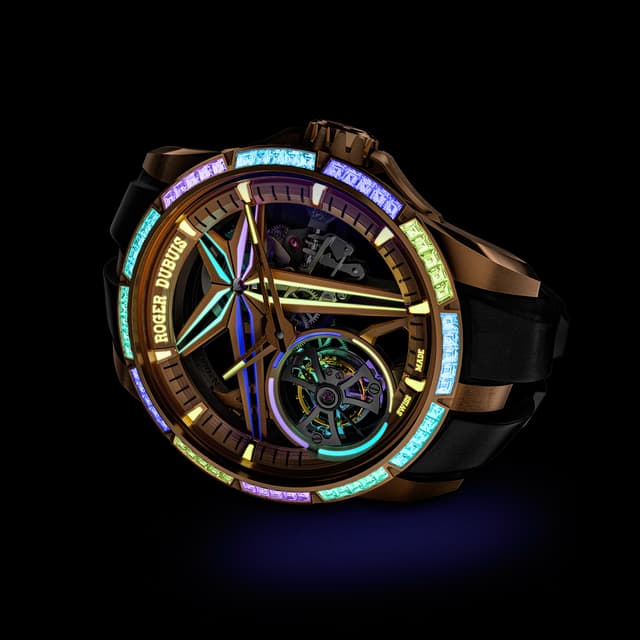 Roger Dubuis Excalibur Single Flying Tourbillon Glow me up grid image