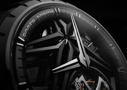 Excalibur Monotourbillon Grey DLC Titanium watch RDDBEX0889