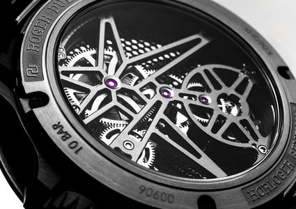Excalibur Spider Black DLC Titanium 39mm - Roger Dubuis