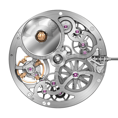 RD721SQ | Automatic skeleton watch with micro-rotor