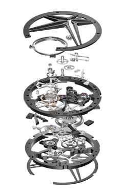 Excalibur Monotourbillon Pink Gold Watch RDDBEX0836 | Roger