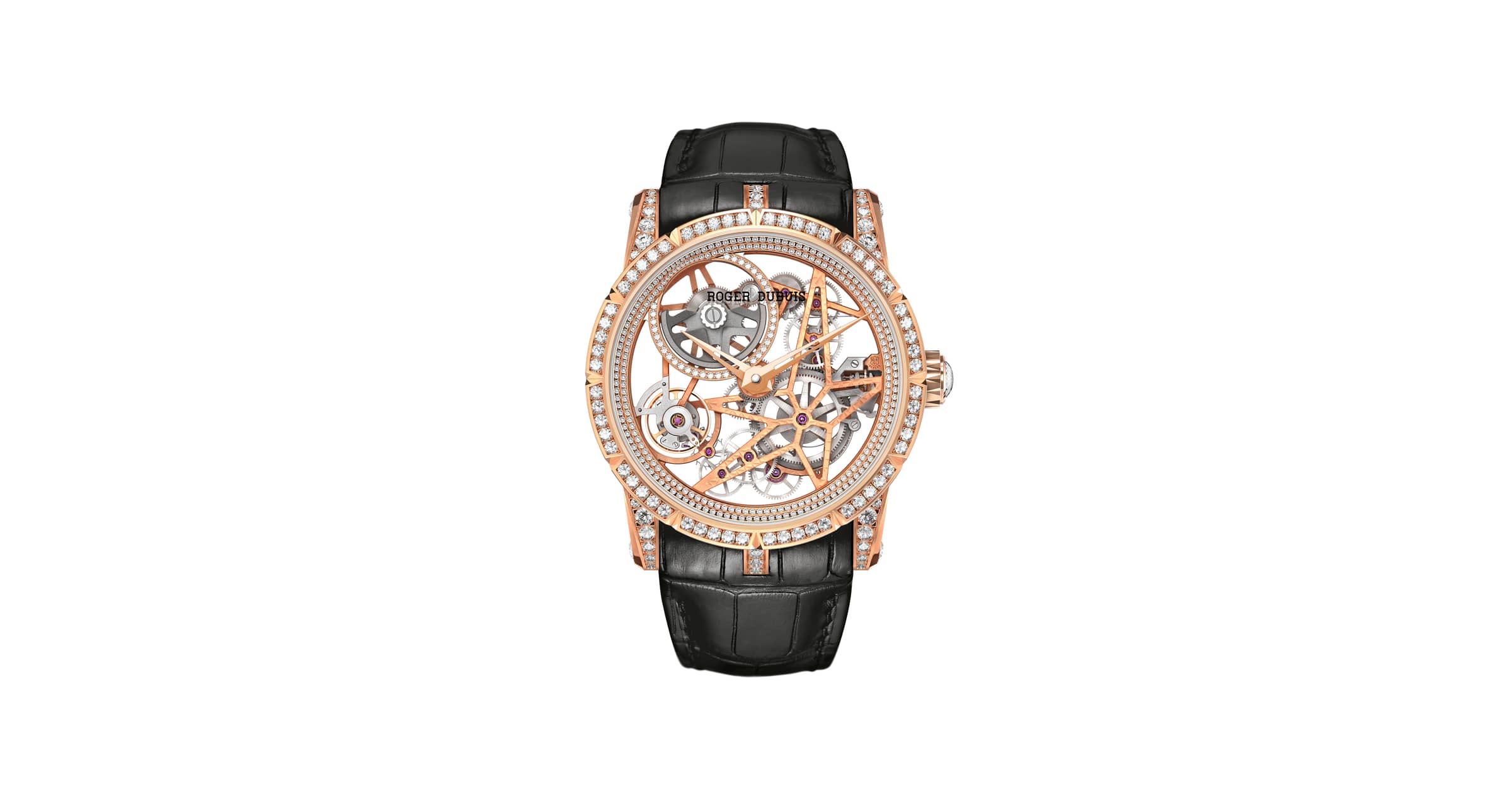 ロシニョール Excalibur Spider Skeleton Tourbillon | Roger Dubuis