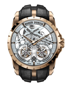 ダブルトゥールビヨン マザーオブパール