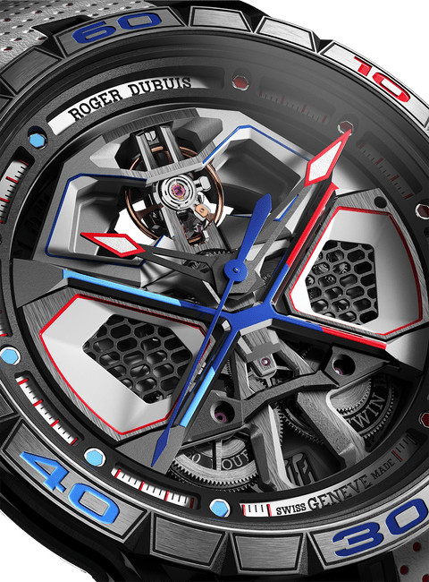 Excalibur Spider Huracán ブラック DLCチタン 45ミリ - Roger