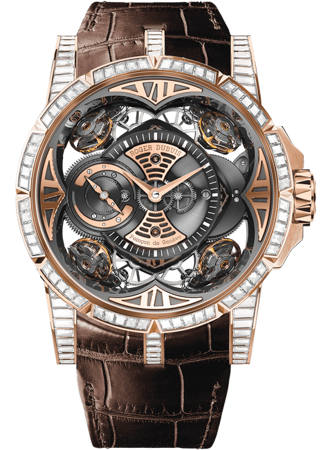 Excalibur Quatuor Pink Gold 48mm Roger Dubuis