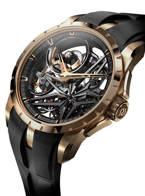 キューブミスティックロア Excalibur Monobalancier Pink Gold Watch RDDBEX0954 | Roger