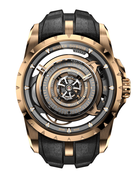 Montre Orbis in Machina Central Monotourbillon Or rose RDDBEX1119 Roger Dubuis