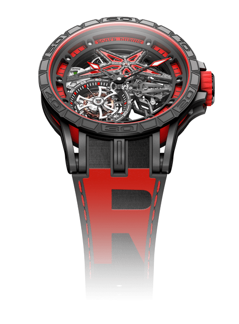 Excalibur Spider Pirelli Black DLC Titanium 45mm Roger Dubuis