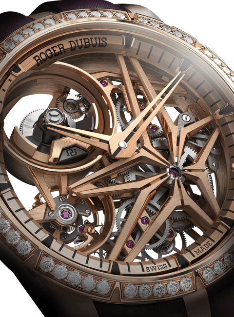 エクスカリバー モノバランシエ ローズゴールド 42mm - Roger Dubuis
