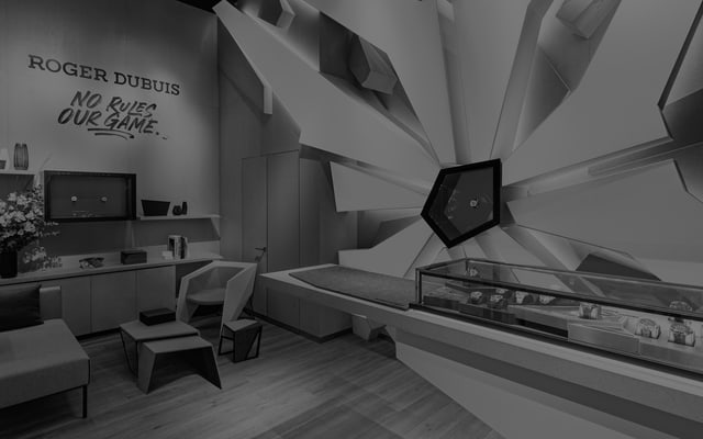 Roger Dubuis boutique visual